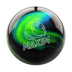 Ebonite Maxim PRE-DRILLED Bowling Ball- Northern Lights 15lbs, Green/Blue/Black