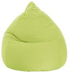 Gouchee Home Easy Collection Bean Bag Chair for Kids and Adults - Grass - Beanbag Couch for Indoor Living Spaces - Cozy Chair, Stylish, and Comfy Lazy Sofa Chair for Reading, Gaming, and More