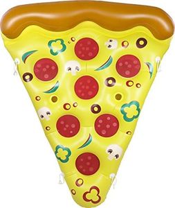 Greenco Giant Inflatable Pizza Pool Float Single - Pizza Floats for Pool - 75 x 61 Inches