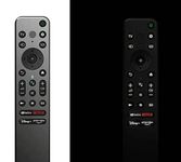 Smart Backlit Voice Remote Control RMF-TX900B Compatible with Sony 4Κ 8K HD TV with Quick Access YouTube Button (Same with RMF-TX900U)