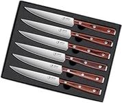 Premium Steak Knives Set of 6 in Gi