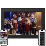 Ckypad WiFi Digital Photo Frame,10.1 Inch Digital Picture Frame,64GB Memory,1280x800 IPS Touchscreen,Auto-Rotate,Wall/Table Mountable,Electronic Photo Frame for Share Photos and Videos via AiMOR APP