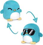 TeeTurtle - Plushmates - Father's Day - Cool Sunglasses Penguin - Huggable and Soft Sensory Fidget Toy Stuffed Animals That Show Your Mood!