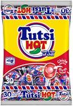 Tutsi Pop Hot Mexican Candy Pops with Cherry Flavor & Chili Powder With A Tutti Frutti Gum Center, 21.2 Oz, 30Count