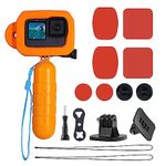 Floaty Case for GoPro Hero 11/10/9 Protective Floating Housing Frame with Handle Grip Ultra-Buoyant Foam Cover for Snorkeling Surfing