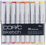 COPIC Sketch Marker Set of 36 Colou