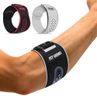 Fit Geno Elbow Brace for Tennis & Golfer's Elbow: Adjustable Elbow Strap for Tendonitis Pain Relief with Compression Pad - Support for Sports Men and Women - Forearm 8''-10.5'', 1 Pack, Black