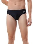 Speedo Men's Endurance 10 Lycra Brief - Truenavy & Curiousblue