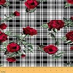 Romantic Rose Decorative Fabric by 