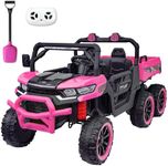 24V 2 Seater Ride On Dump Truck 6X6 Wheels Electric Dump Bed, Electric UTV