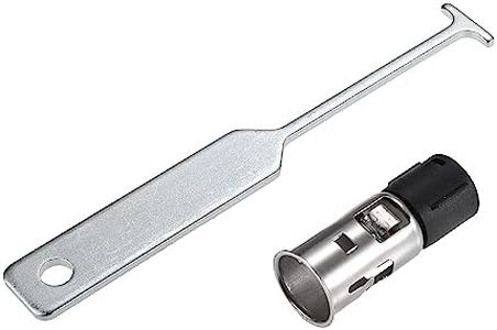 Hihaha No.25776667 Lighter Socket with Removal for Chevy for Cadillac for Buick/Interior Lighter Plug Socket and Removal Tool / 1 Set