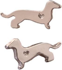 Soul Statement Dachshund Stud Earrings: Dog Mom Gifts, Cute Wiener Dog Gift Set for Women