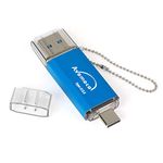 AVOMOCO USB 3.0/3.1 32GB Type C Dual High Speed Flash Drive for USB C Phones,Tablets,Photo Stick for Samsung Galaxy S10,S10+S8/S8+/S9/S9+,Note7/8/9,A6S/A9S,Google Pixel,LG,Hua Wei.