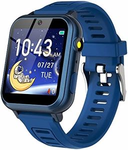 Kids Smart Watch for Boys Girls,Child Smartwatches with 16 Games Music Player Camera Alarm Clock Calculator 12/24 hr Touch Screen for Kids Age 4-12 Birthday Educational Learning Toys