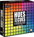 USAOPOLY HUES and CUES Vibrant Color Guessing Game Perfect for Family Game Night Connect Clues and Colors Together 480 Color Squares to Guess from