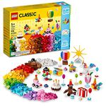 LEGO Classic Creative Party Box 11029 Building Toy Set (900 Pieces)|Multicolor