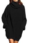 Women's Loose Turtleneck Oversize L