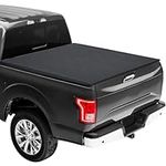 Truck Bed Cover for Ford Maverick, MERXENG Soft Roll Up Truck Bed Tonneau Cover for Ford Maverick 4.6ft 2022-2023