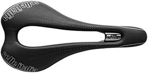 Selle Italia SLR SuperFlow Road Bike Saddle - Comfortable MTB and Road Bike Seat for Men and Women - 275 x 131mm, 185g, Black