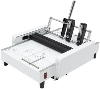 CUBELLIN 2 in 1 Paper Folding & Binding Machine A3 Booklet Maker MAX 11.7"×16.5" Paper Binder Stapler Machine 200-300 Books/Hr Booklet Maker for Offices, Schools