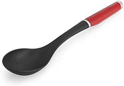 KitchenAid Classic Basting Spoon Nylon Empire Red - Heat Resistant to 450°F (232°C), Lightweight and Stain-Resistant, Durable Glass-Reinforced Nylon Head | Dishwasher Safe | Lifetime Limited Warranty