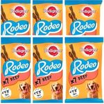 Rodeo Dog Chews 6 Pack (42 treats) (Beef)