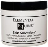 Elemental Equine Skin Salvation 4oz for Horses - Combats Scratches, Summer Sores, Dermatitis, Summer Crud and Similar Skin Issues in Horses