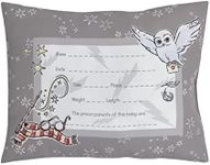 Warner Brothers Harry Potter Magical Moments Grey and White Keepsake Pillow