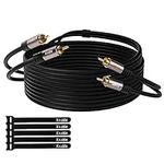 RCA Cable 35FT, 2RCA Male to 2RCA M