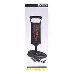 Intex Double Quick Hand Pump, Air Pump for Inflatables (Black, Pack of 1)