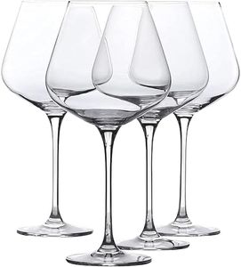 Red Wine Glasses - Crystal Glass - Lead Free - Wine Glasses Set of 4 (29 Ounce)