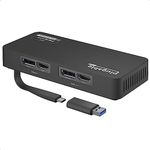 Plugable 4K DisplayPort and HDMI Du