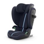 Cybex Solution G2 Plus Foldable Car Seat for Toddler/Kids, Age 3+Years, upto 50 kg, Lightweight, Booster Seat, Secure, Adjustable Headrest, Linear Side Impact Protection, High Back Booster, Ocean Blue
