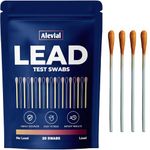 Alevial Lead Test Kit 20 Instant Testing Swabs for Home Dip Swab in Water (No Vinegar Required) Lead Detector Dishes Paint Metal Surface Detection