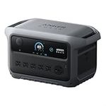 Anker SOLIX C2000 Gen 2 Portable Power Station, 2,400W (Peak 4,000W) Solar Generator, Full Charge in 58 Min, 2048wh LiFePO4 Battery for Home Backup, Power Outages, and Camping (Optional Solar Panel)