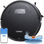 Laresar Robot Vacuum Cleaner with Mop, 4500Pa Robotic Vacuum with Auto Carpet Boost, Ultra Thin Robot Hoover for Pet Hair, Smart App Control, Work with Alexa(Evol 3)