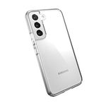Speck Products Presidio Perfect Clear Samsung Galaxy S22 Case, Clear/Clear