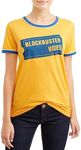 Bioworld Juniors' Blockbuster Video Short-Sleeve Ringer T-Shirt