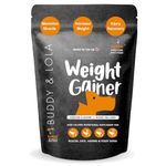 Buddy & Lola Dog Weight Gainer Supplement - Protein For Dogs, Helps Build Muscle, Aids Recovery, Great for Fussy Eaters, A Must Have For Rescue Dogs Who Need to Gain Weight and Build Muscle