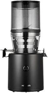 Hurom Slow Juicer | Juicer Vegetable and Fruit | H320N | Electric Cold Press | Quiet Motor | Easy to Clean | with Large Container and Strainer Filter | 2L | 200 Watt | BPA Free | Black