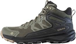 Oboz Men's Katabatic Mid Hiking Boot, Evergreen, 10