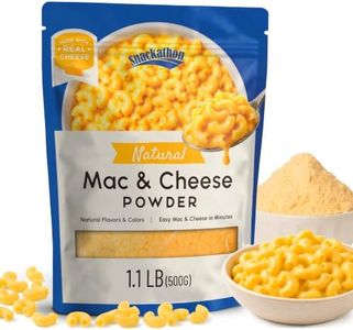 Snackathon Natural Mac & Cheese Powder, 1.1 LB Bulk, Made with Real Cheese