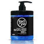 Redone Shaving Gel Face Fresh 1000 ml | Shaving Gel Transparent Men | No Foam | Ideal for Contours | Moisturizing Effect | Large Capacity | Pump Dispenser