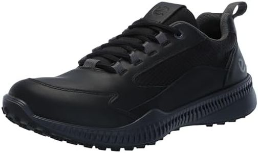 ECCO Men's Hybrid NYC Waterproof Golf Shoe, Black, 10-10.5