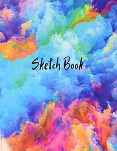 Sketch Book: Notebook for Drawing, Writing, Painting, Sketching or Doodling, 120 Pages, 8.5x11 (Premium Abstract Cover vol.4)