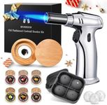 Cocktail Smoker Kit with Torch for Bourbon Drink Smoker Infuser Whiskey Gifts for Men Old Fashioned Smoker Kit Bongos Smoking Smoked Fashion Whiskey Making Accessories Infuse Cocktail Wine Meat