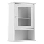 CasartUS Medicine Cabinet, White