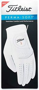 Titleist Perma-Soft Men's Regular Left Pearl, Medium/Large