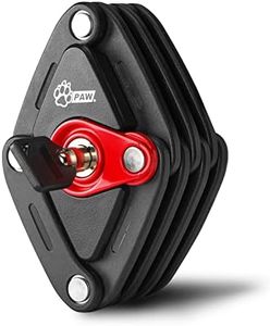 olding Bike Lock with 2 Keys - Anti Theft Strong Security Bicycle Locks, Anti Drill & Pick Cylinder - Foldable Bike Lock with Mounting Bracket (2.8 ft/1.4lb)