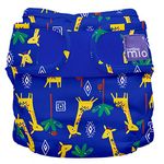 Bambino Mio, mioduo reusable nappy cover, giraffe jamboree, size 2 (9kgs+)